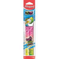 Vonalzó, műanyag, 15 cm, MAPED "Twist`n Flex Decor" Vonalzó, műanyag, 15 cm, MAPED "Twist`n Flex Decor"