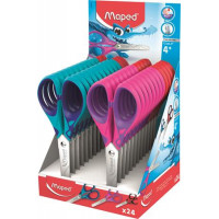 Olló display, iskolai, 13 cm, MAPED "Essentials Soft" Olló display, iskolai, 13 cm, MAPED "Essentials Soft"