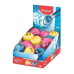 Hegyező display, kétlyukú, tartályos, MAPED "I-Gloo", vegyes színek