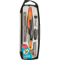 Körző készlet, 5 darabos, MAPED "Metal Open", vegyes színek Körző készlet, 5 darabos, MAPED "Metal Open", vegyes színek