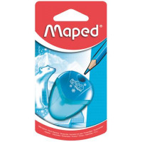 Hegyező, egylyukú, tartályos, MAPED "I-Gloo", vegyes színek Hegyező, egylyukú, tartályos, MAPED "I-Gloo", vegyes színek