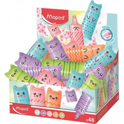 Szövegkiemelő display, 1-5 mm, MAPED "Mini Pastel", 5 különböző pasztell szín Szövegkiemelő display, 1-5 mm, MAPED "Mini Pastel", 5 különböző pasztell szín