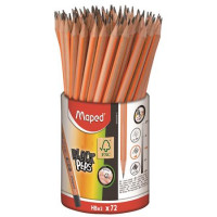 Grafitceruza, ceruzatartó, HB, háromszögletű, MAPED "Black`Peps" Grafitceruza, ceruzatartó, HB, háromszögletű, MAPED "Black`Peps"