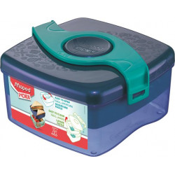 Uzsonnás doboz, MAPED PICNIK "Origins", vízkék