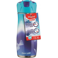 Kulacs, 580 ml, rozsdamentes acél, MAPED PICNIK "Concept Kids Arctic", jégvilág