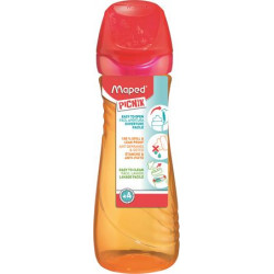 Kulacs, 580 ml, MAPED PICNIK "Origins", narancs-pink