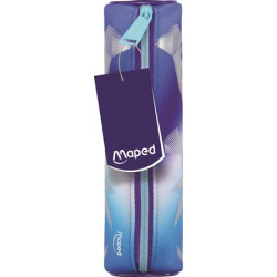 Tolltartó, henger alakú, cipzáras, MAPED „Arctic jégvilág”