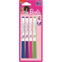 Táblamarker készlet, 1,5 mm, MAPED "Barbie", 4 különböző szín Táblamarker készlet, 1,5 mm, MAPED "Barbie", 4 különböző szín