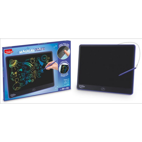 Mágikus táblagép, színes, 16", MAPED CREATIV "Magical Tablet Maxi"