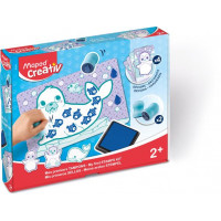 Kreatív készségfejlesztő készlet, MAPED CREATIV, "Early age", nyomdavilág Kreatív készségfejlesztő készlet, MAPED CREATIV, "Early age", nyomdavilág