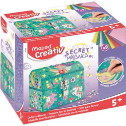 Mozaikos titkos ékszerdoboz, MAPED CREATIV, "Secret Mosaics"