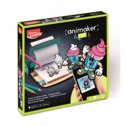 Animációkészítő készlet applikációval, mini, MAPED CREATIV "Animaker Flip", Pop Animációkészítő készlet applikációval, mini, MAPED CREATIV "Animaker Flip", Pop