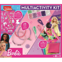 Kreatív készségfejlesztő készlet, MAPED CREATIV "Multiactivity Kit Barbie" Kreatív készségfejlesztő készlet, MAPED CREATIV "Multiactivity Kit Barbie"
