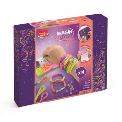 Karkötő készítő készlet, MAPED CREATIV, "Imagin` Style", neon