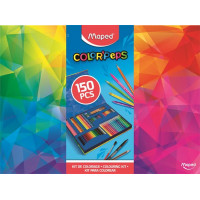 Óriás színező készlet, MAPED "Color`Peps", 150 darabos Óriás színező készlet, MAPED "Color`Peps", 150 darabos