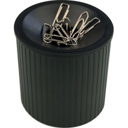 Gemkapocstartó, mágneses, HELIT "Linear", fekete