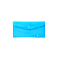 Irattartó tasak, DL, PP, patentos, PANTA PLAST, neon kék Irattartó tasak, DL, PP, patentos, PANTA PLAST, neon kék