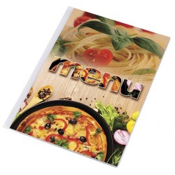 Étlaptartó, A4, PANTA PLAST "Pizza" , pizza-tészta