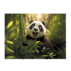 Gumis mappa, 15 mm, PP, A4, PANTA PLAST "Panda"