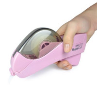 Ragasztószalag-adagoló, RAPESCO „SupaCut”, világos rózsaszín Ragasztószalag-adagoló, RAPESCO „SupaCut”, világos rózsaszín