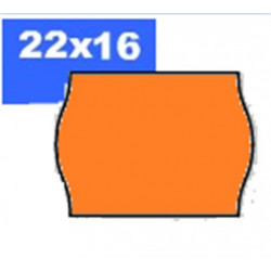 Árazószalag, 22x16 mm, BLITZ, narancs Árazószalag, 22x16 mm, BLITZ, narancs