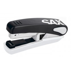 Tűzőgép, No. 10, 20 lap, lapos tűzés, SAX "519", fekete Tűzőgép, No. 10, 20 lap, lapos tűzés, SAX "519", fekete