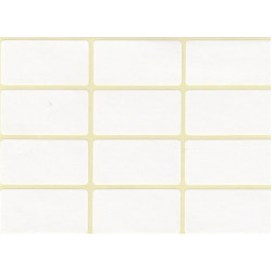 Etikett,  20x38 mm, 60 etikett/csomag