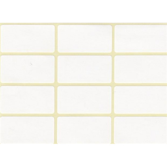 Etikett,  20x38 mm, 60 etikett/csomag