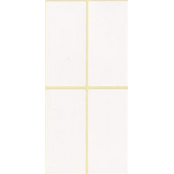 Etikett,  40x80 mm, 60 etikett/csomag