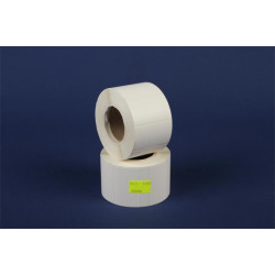 Etikett, műanyag, időjárásálló, 30x50 mm, 1000 etikett/csomag