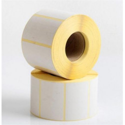 Etikett, vellum, nyomatlan, 40x100 mm, 1000 etikett/tekercs Etikett, vellum, nyomatlan, 40x100 mm, 1000 etikett/tekercs