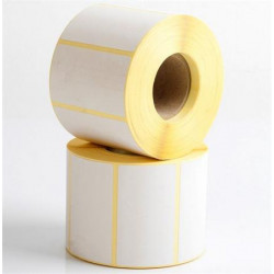 Etikett, vellum,  40×80 mm, 1 000 db/tekercs Etikett, vellum,  40×80 mm, 1 000 db/tekercs