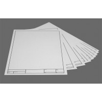 Műszaki rajzlap, keretes, A4 Műszaki rajzlap, keretes, A4