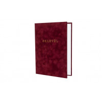 Oklevéltartó, A4, exkluzív, aranyozva, bordó Oklevéltartó, A4, exkluzív, aranyozva, bordó