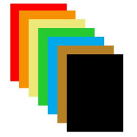 Színes papír, A4, 80 g, 6x15+10 lap, vegyes színek Színes papír, A4, 80 g, 6x15+10 lap, vegyes színek