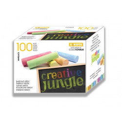 Táblakérta, kerek, "Creative Jungle", színes Táblakérta, kerek, "Creative Jungle", színes