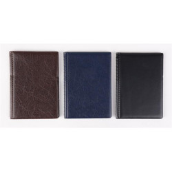 Igazolványtartó, álló, 10 betét lappal, PVC, "Bővített személyi", férfi