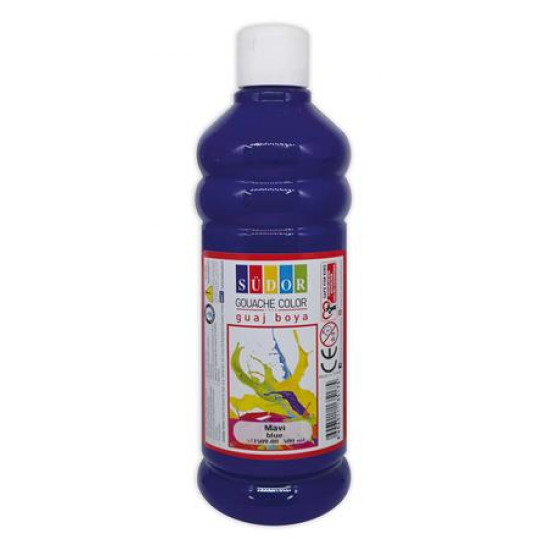 Tempera, 500 ml, Südor, kék