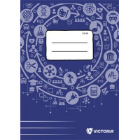 Füzet, tűzött, A5, vonalas, 32 lap, 3. osztály, VICTORIA Circle "12-32" Füzet, tűzött, A5, vonalas, 32 lap, 3. osztály, VICTORIA Circle "12-32"