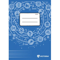 Füzet, tűzött, A5, vonalas, 32 lap, 1. osztály, VICTORIA Circle "14-32" Füzet, tűzött, A5, vonalas, 32 lap, 1. osztály, VICTORIA Circle "14-32"