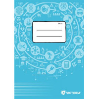 Füzet, tűzött, A5, vonalas, 32 lap, 2. osztály, VICTORIA Circle "16-32" Füzet, tűzött, A5, vonalas, 32 lap, 2. osztály, VICTORIA Circle "16-32"