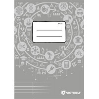 Füzet, tűzött, A5, szótár, 32 lap, VICTORIA Circle "31-32" Füzet, tűzött, A5, szótár, 32 lap, VICTORIA Circle "31-32"