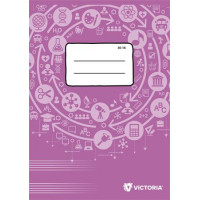 Füzet, tűzött, A5, hangjegy, 16 lap, VICTORIA Circle "36-16" Füzet, tűzött, A5, hangjegy, 16 lap, VICTORIA Circle "36-16"