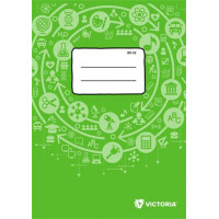 Füzet, tűzött, A4, sima, 32 lap, VICTORIA Circle "80-32" Füzet, tűzött, A4, sima, 32 lap, VICTORIA Circle "80-32"