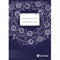 Füzet, tűzött, A4, vonalas, 32 lap, VICTORIA Circle "81-32" Füzet, tűzött, A4, vonalas, 32 lap, VICTORIA Circle "81-32"