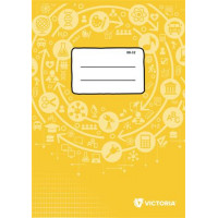 Füzet, tűzött, A4, francia kockás, 32 lap, VICTORIA Circle "88-32" Füzet, tűzött, A4, francia kockás, 32 lap, VICTORIA Circle "88-32"