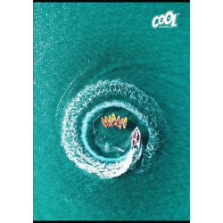 Füzet, tűzött, A4, sima, 80 lap, COOL BY VICTORIA "Boats"