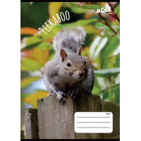 Füzet, tűzött, A5, vonalas, 32 lap, 2. osztály, COOL BY VICTORIA, "Peekaboo", "16-32" Füzet, tűzött, A5, vonalas, 32 lap, 2. osztály, COOL BY VICTORIA, "Peekaboo", "16-32"