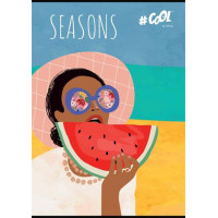 Füzet, tűzött, A4, vonalas, 96 lap, COOL BY VICTORIA, "Seasons" Füzet, tűzött, A4, vonalas, 96 lap, COOL BY VICTORIA, "Seasons"