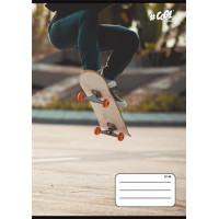 Füzet, tűzött, A5, vonalas, 32 lap, 4-8. osztály, COOL BY VICTORIA, "Skateboard", "21-32" Füzet, tűzött, A5, vonalas, 32 lap, 4-8. osztály, COOL BY VICTORIA, "Skateboard", "21-32"